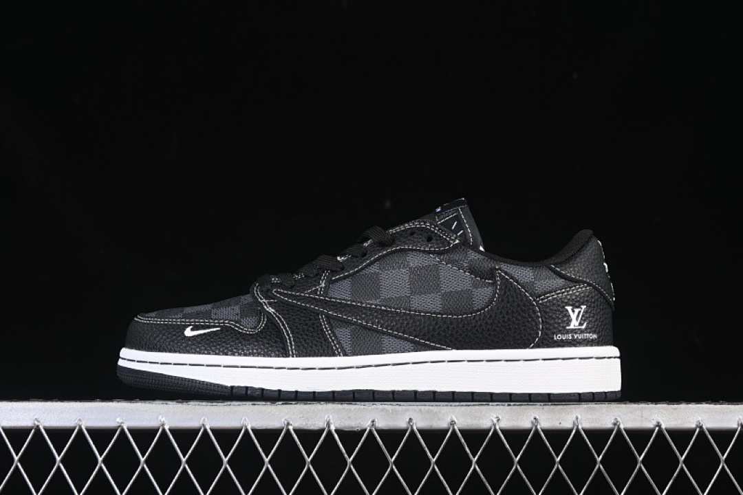 Jordan [DZ5899-008]-[TRAVIS SCOTT X FRAGMENT DESIGN AIR JORDAN 1 LOW OG SP BLACK/WHITE]-[36-45], photo 1
