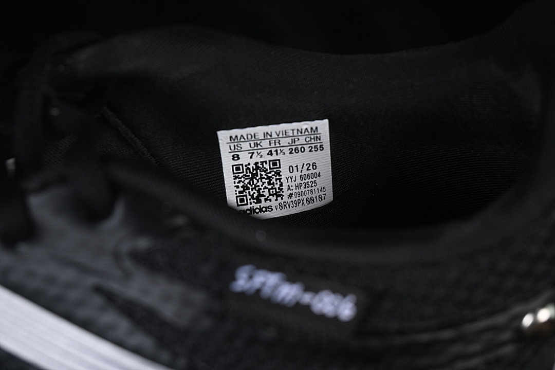 Adidas [HP3525]-[ADIZERO PR SFTM LOW-TOP CASUAL SHOES BLACK/WHITE]-[WOMAN:36-39]-[MAN:40-45] - Image 6