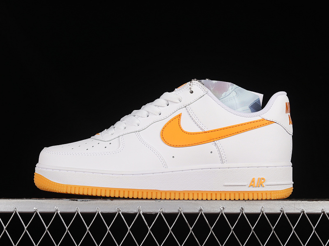 Nike [FD7039-100]-[AIR FORCE 1 07 LOW WHITE/YELLOW]-[WOMAN:36-39]-[MAN:40-45], photo 1