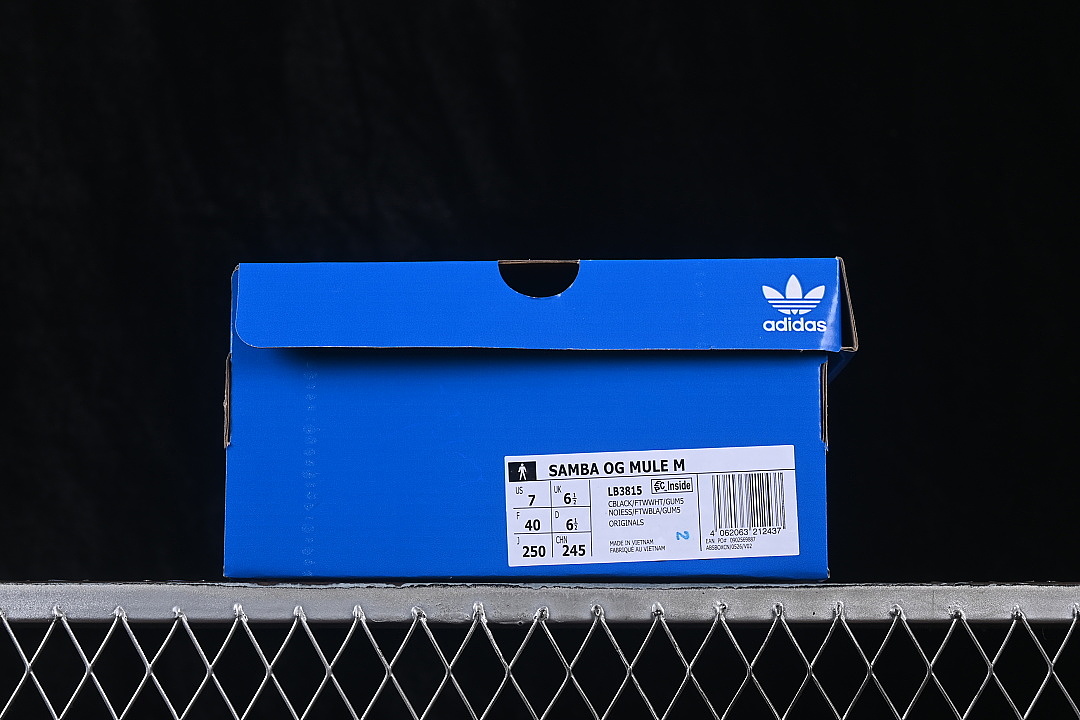 Adidas [LB3815]-[SAMBA OG CLOVER CASUAL HALF DRAG BLACK/WHITE]-[WOMAN:36-39]-[MAN:40-45] - Image 11