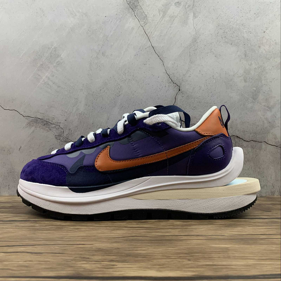 Sacai [DD1875-500]-[SACAI X VAPORWAFFLE DARK IRIS/CAMPFIRE ORANGE/WHITE]-[WOMAN:36-39]-[MAN:40-46], photo 1