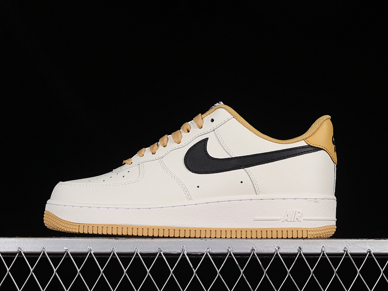 Nike Nike AIR FORCE 1 LOW WHITE/TAN/BLACK · FD9063-101, photo 1