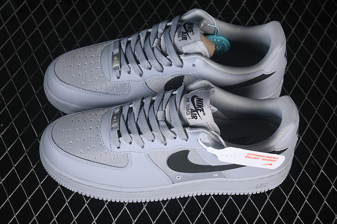 Unbranded [IR0952-002]-[AIR FORCE 1 07 LOW CASUAL SNEAKERS GREY/GREY/GREY]-[WOMAN:36-39]-[MAN:40-45] - Image 11