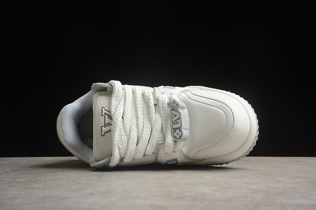 Louis Vuitton [LOUIS VUITTON TRAINER SNEAKER LOW WHITE/GREY]-[WOMAN:35-39]-[MAN:40-45] - Image 13