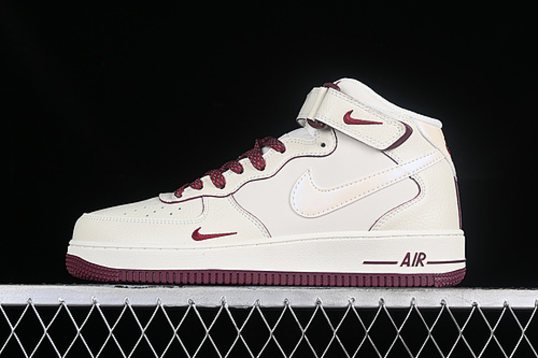 Nike [SG2356-803]-[AIR FORCE 1 07 MID WHITE/RED]-[WOMAN:36-39]-[MAN:40-45], photo 1