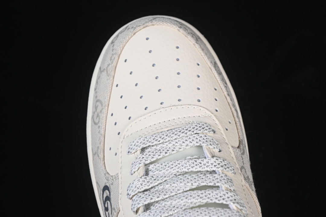 Nike [DK0188-084]-[AIR FORCE 1 07 LOW TOP CASUAL SNEAKERS GREY/WHITE]-[WOMAN:36-39]-[MAN:40-45] - Image 9
