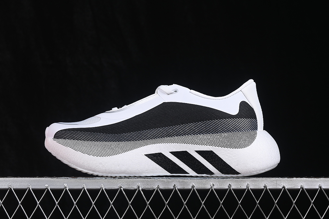 HYPERBOOST EDGE M RUNNING SHOES WHITE/BLACK/WHITE · KJ0753, photo 1