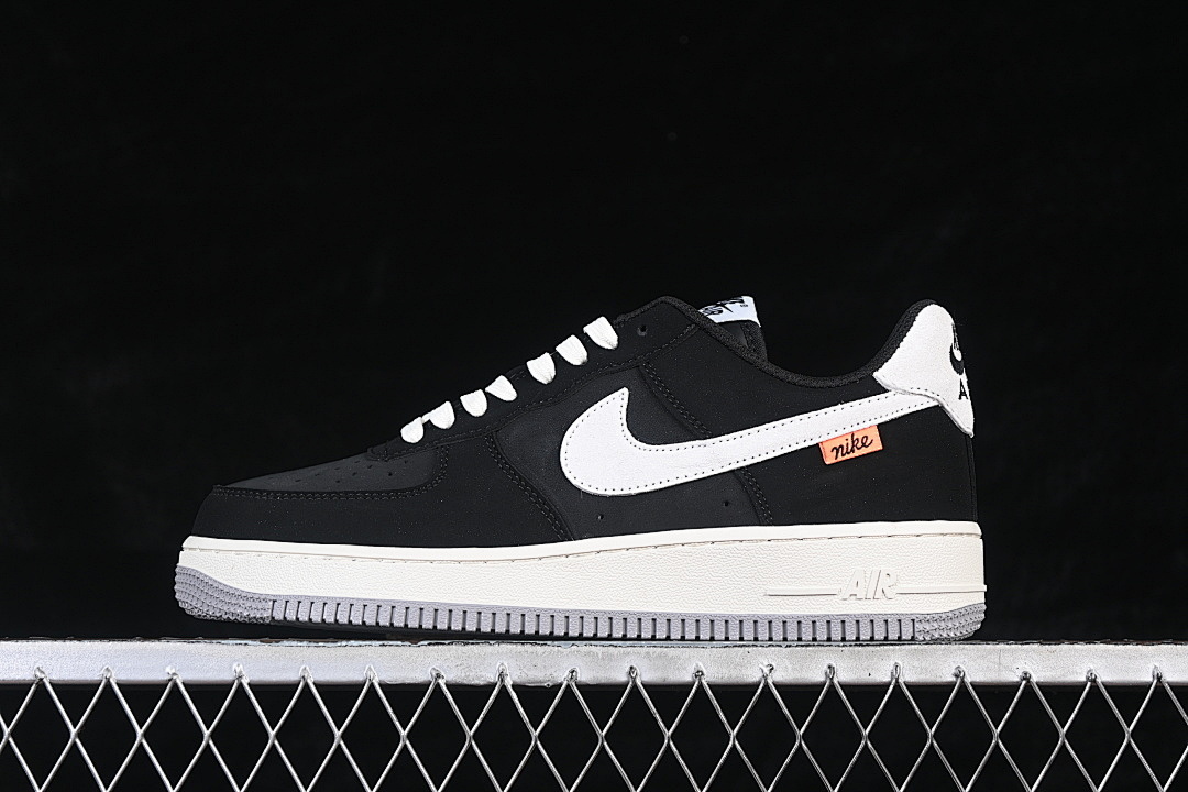 Nike [FQ3544-001]-[AIR FORCE 1 07 LOW BLACK/WHITE]-[WOMAN:36-39]-[MAN:40-45], photo 1