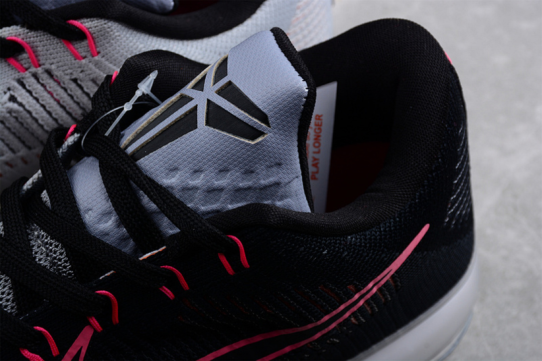 Nike [747212-010]-[KOBE 10 ELITE MAMBACURIAL BLACK/BLACK-WOLF GREY-PINK FLASH]-[MAN:40-46] - Image 7