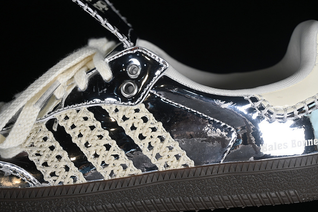 Adidas [IG8181]-[WALES BONNER X SAMBA SILVER METALLIC/CREAM WHITE/GREY ONE]-[WOMAN:35-39] - Image 8