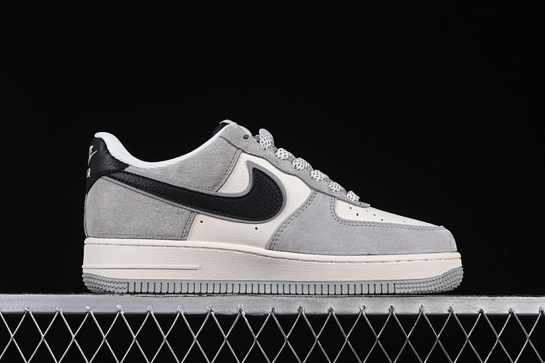 Nike [XZ6188-763]-[AIR FORCE 1 07 LOW WHITE/GREY/BLACK]-[WOMAN:36-39]-[MAN:40-45] - Image 16