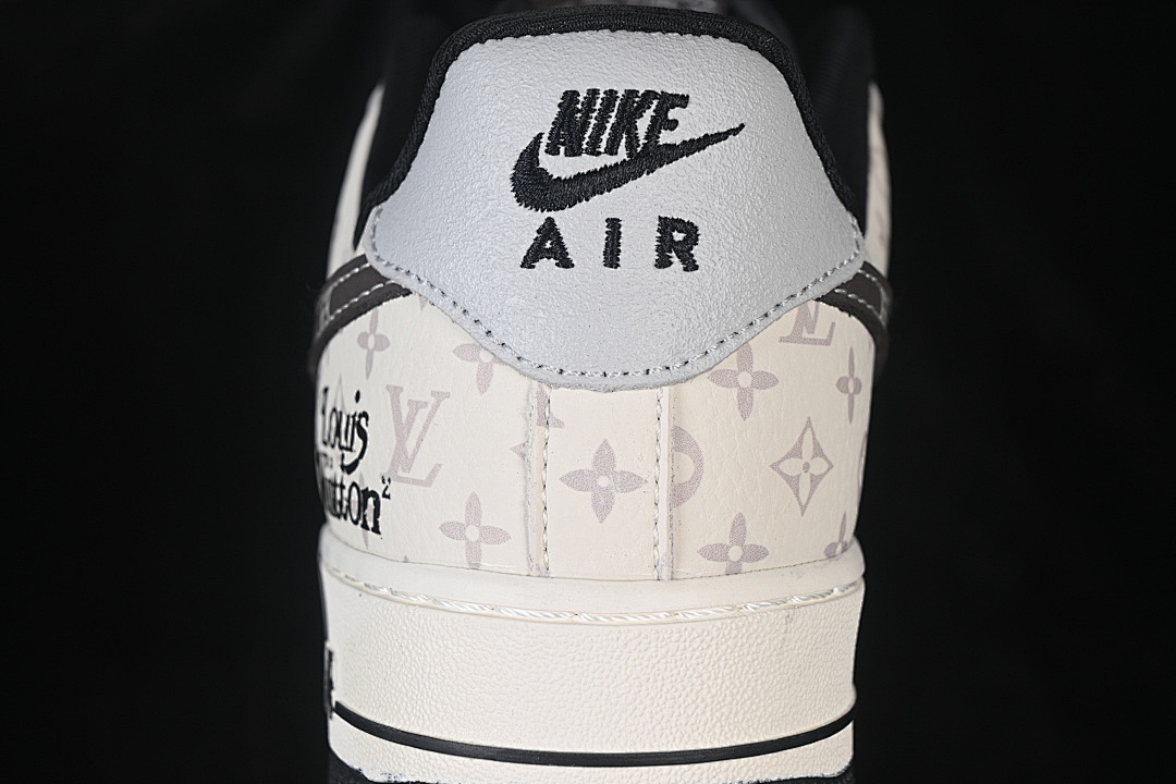 Nike [DF0188-138]-[AIR FORCE 1 07 LOW CASUAL SNEAKERS WHITE/GREY/BLACK]-[WOMAN:36-39]-[MAN:40-45] - Image 7