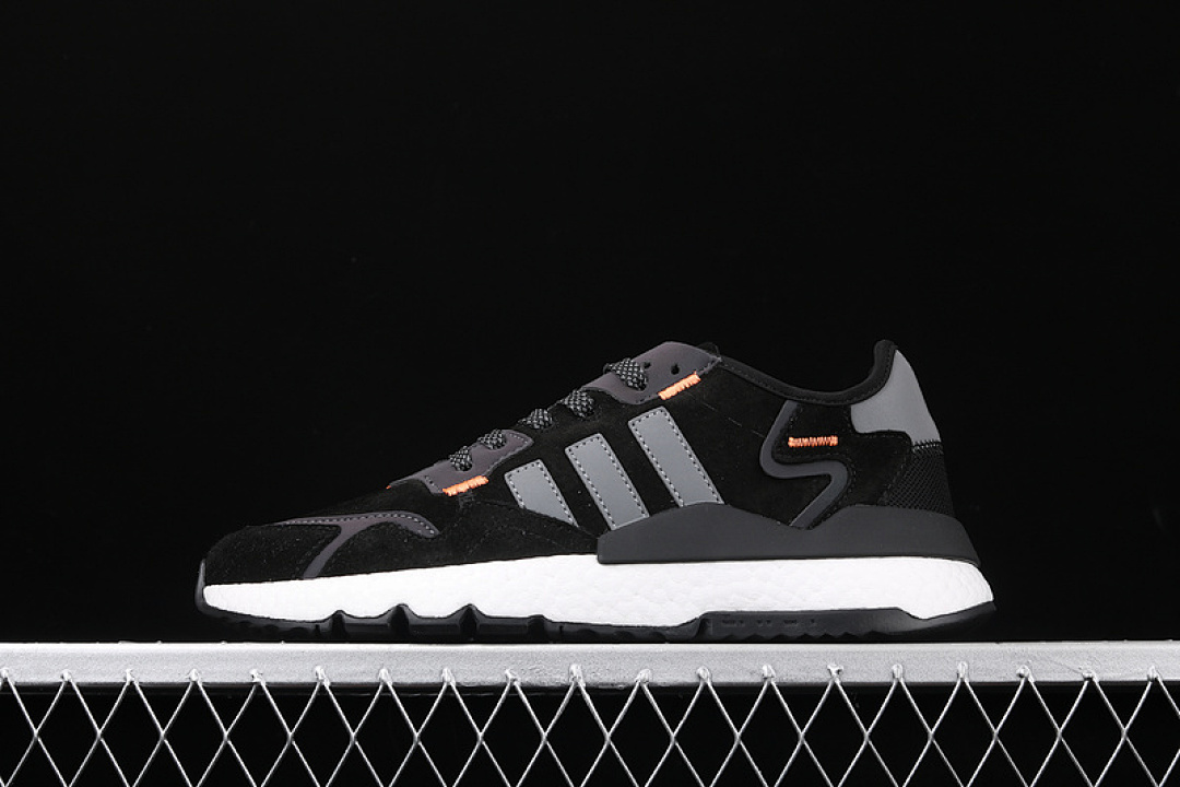 Unbranded [EG4933]-[NITE JOGGER 2019 BOOST CORE BLACK/GREY/WHITE]-[WOMAN:36-39]-[MAN:40-45], photo 1