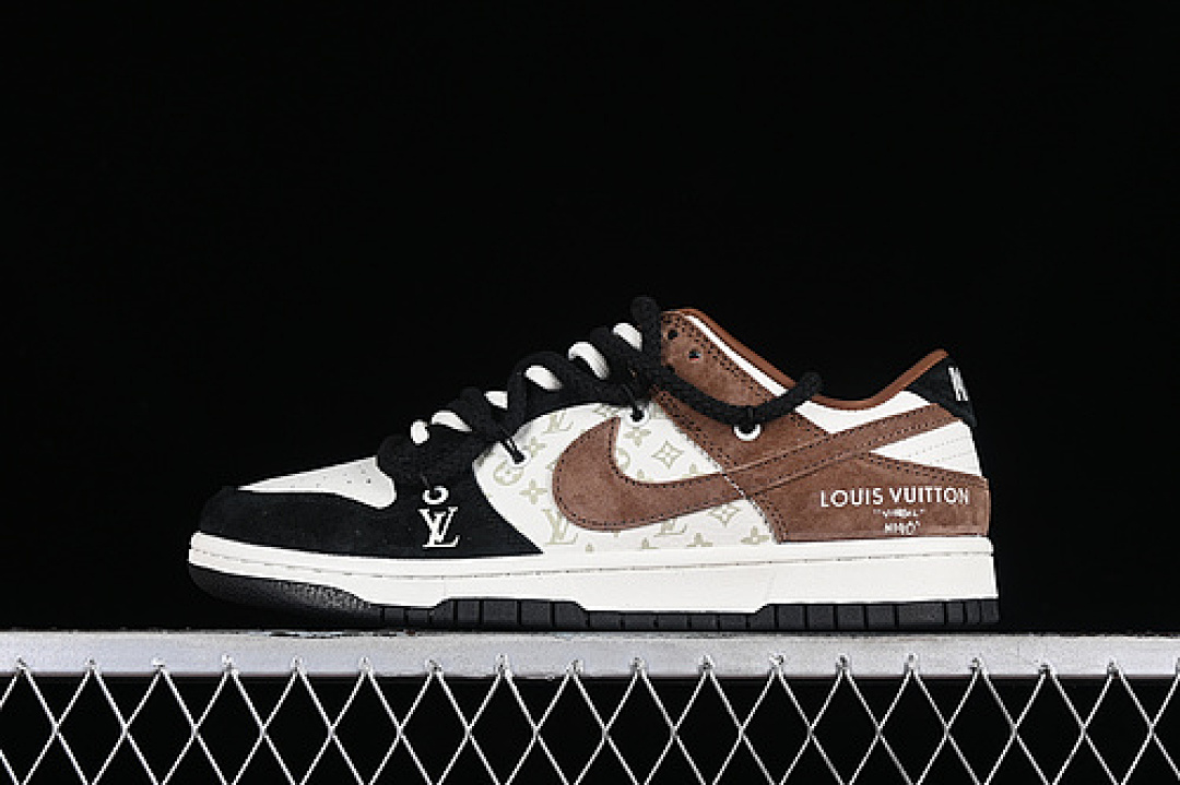 Unbranded [SJ2068-233]-[SB DUNK LOW L*V WHITE/BLACK/BROWN]-[WOMAN:36-39]-[MAN:40-45], photo 1