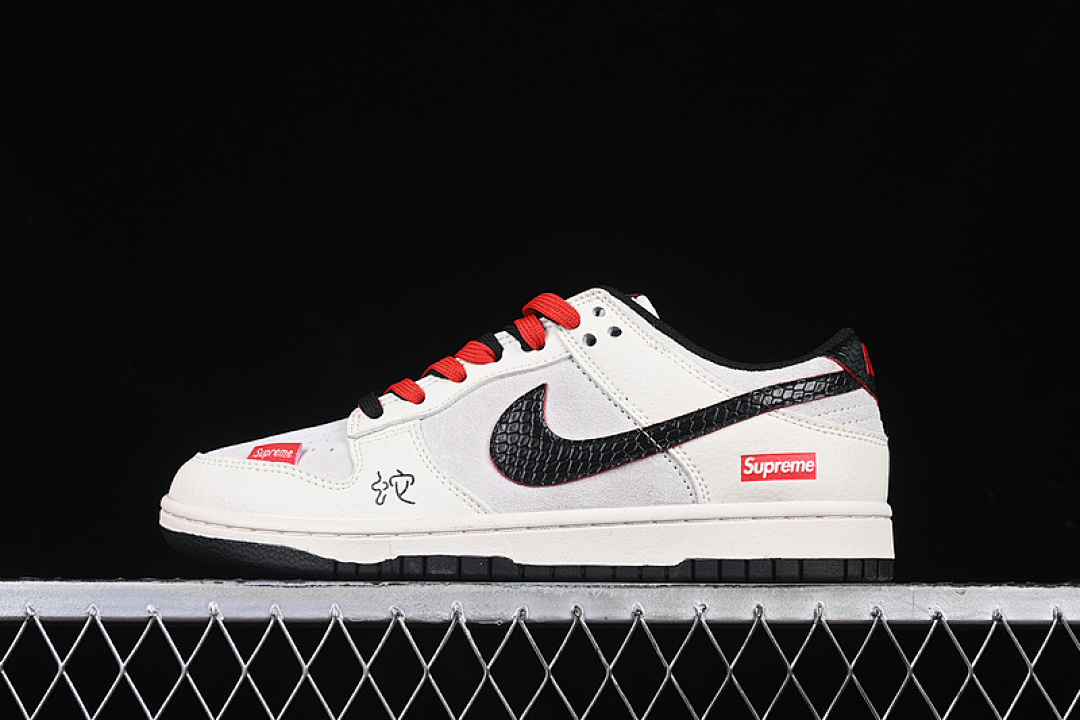 Unbranded [DM6868-012]-[SB DUNK LOW WHITE/BLACK/RED]-[WOMAN:36-39]-[MAN:40-45], photo 1