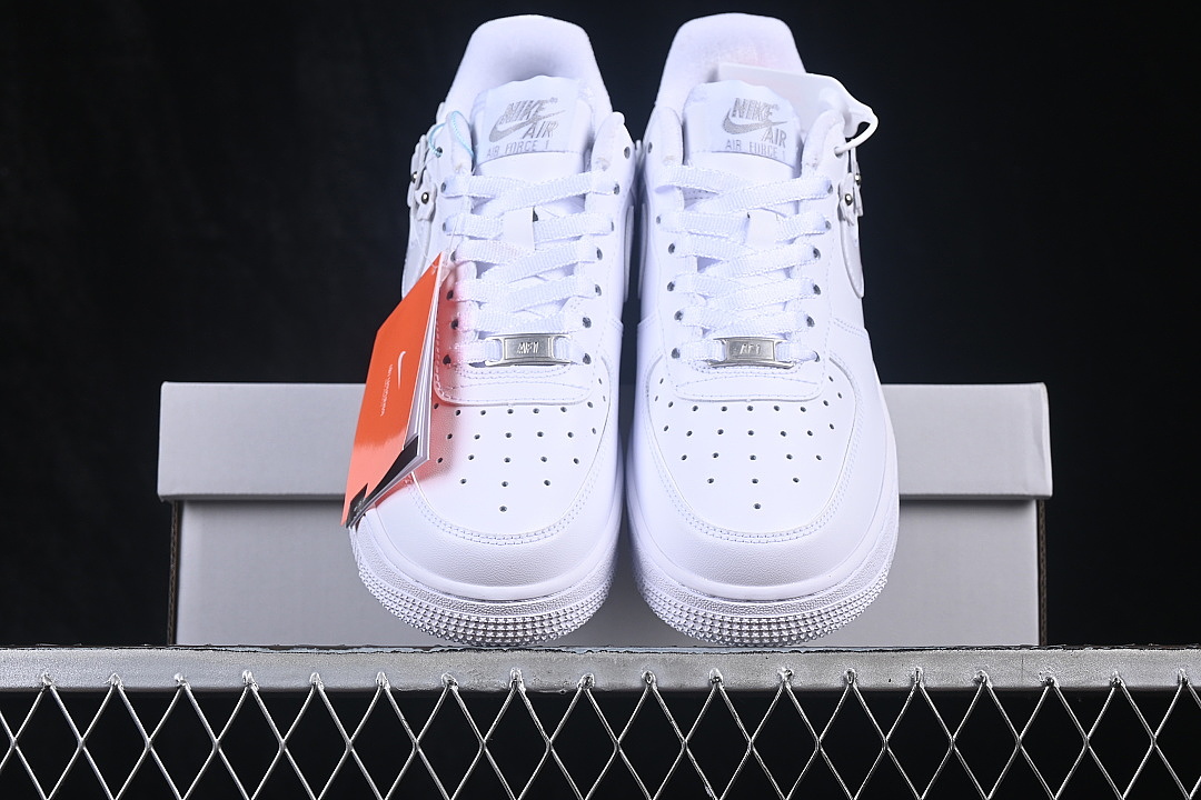 Unbranded [IR8637-100]-[AIR FORCE 1 07 LOW CASUAL SNEAKERS WHITE/WHITE]-[WOMAN:35.5-39]-[MAN:40] - Image 13