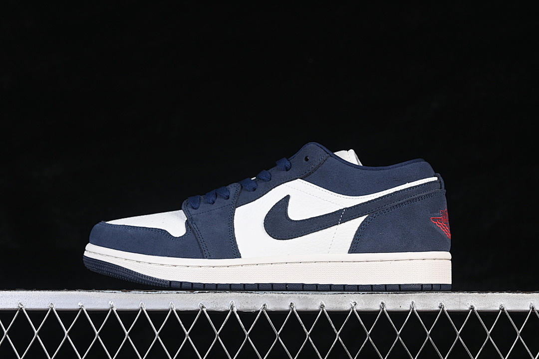 Jordan [IO7448-400]-[JORDAN 1 LOW OBSIDIAN/UNIVERSITY GOLD/CHILE RED]-[WOMAN:36-39]-[MAN:40-46], photo 1