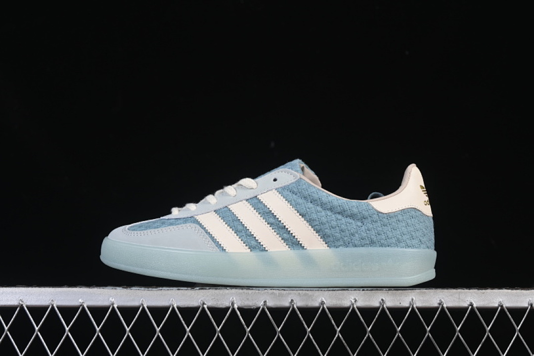 Unbranded [JR8852]-[ORIGINALS GAZELLE INDOOR WHITE/BLUE]-[WOMAN:36-39]-[MAN:40-45], photo 1