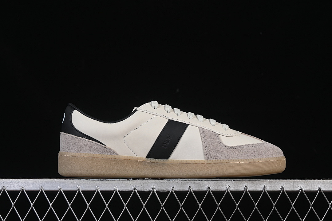 Dior [LOW-TOP DERBY SHOES WHITE/GREY/BLACK]-[WOMAN:39]-[MAN:40-45] - Image 15