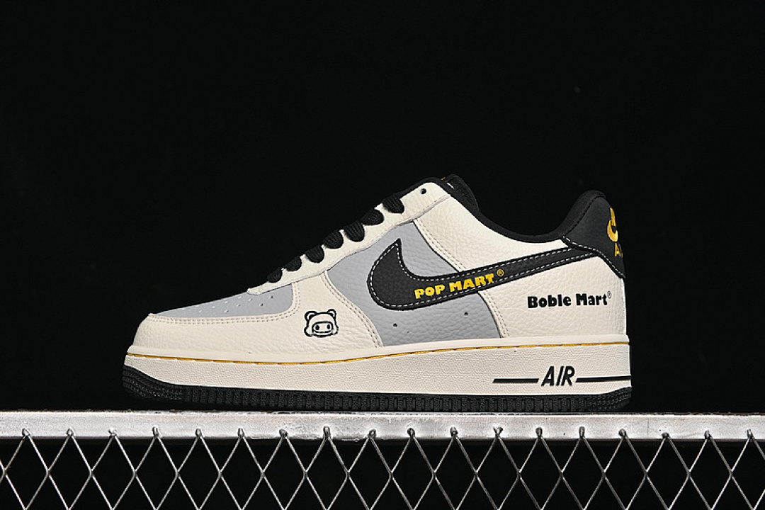 Nike Nike AIR FORCE 1 07 LOW WHITE/GREY/BLACK · SC0601-564, photo 1
