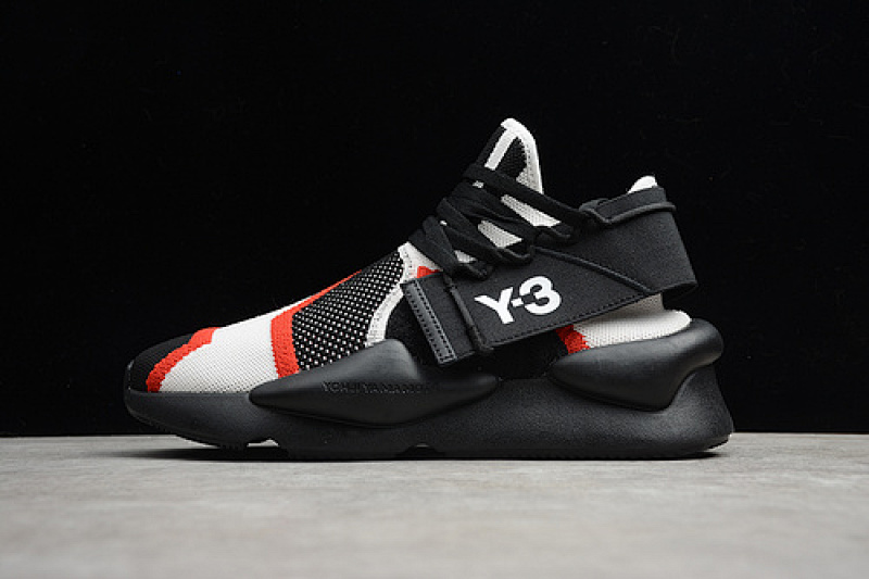 Y-3 Y-3 KAIWA KNIT SNEAKERS WHITE/CORE BLACK/RED · EF2629, photo 1