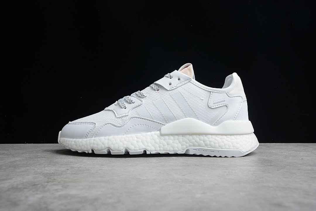 NITE JOGGER BOOST SHOES CLOUD WHITE/CLOUD WHITE · FV1267, photo 1