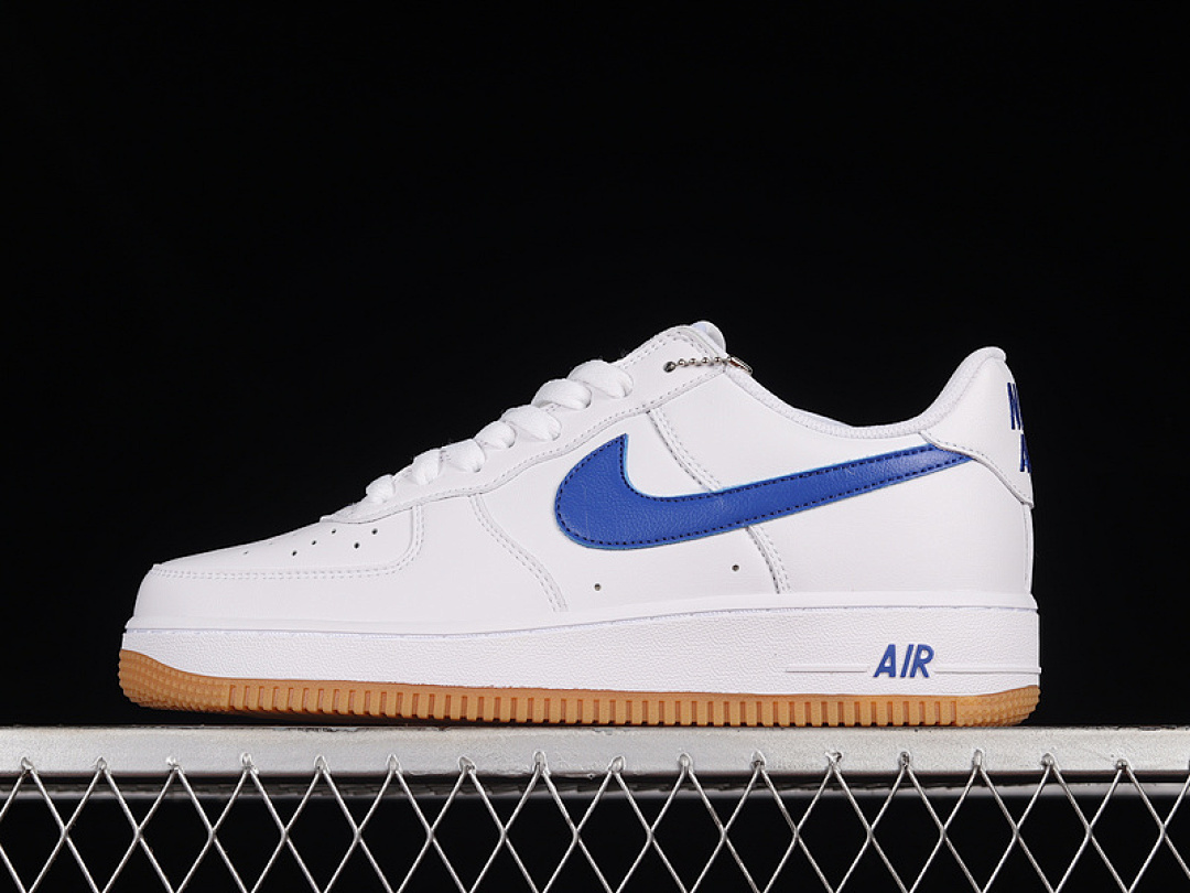 Nike Nike AIR FORCE 1 LOW COLOR OF THE MONTH WHITE/ROYAL BLUE-GUM YELLOW · DJ3911-101, photo 1