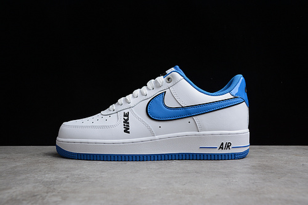 Nike [DC8873-100]-[AIR FORCE 1 LOW LV8 WHITE/BLACK/GAME ROYAL/WHITE]-[WOMAN:36-39]-[MAN:40-45], photo 1