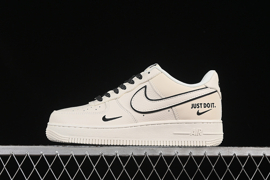 Nike Nike AIR FORCE 1 07 LOW JUSTDOIT BEIGE/BLACK · CS5288-012, photo 1