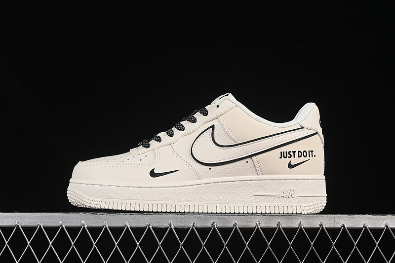 Nike Nike AIR FORCE 1 07 LOW JUSTDOIT BEIGE/BLACK · CS5288-012, photo 1