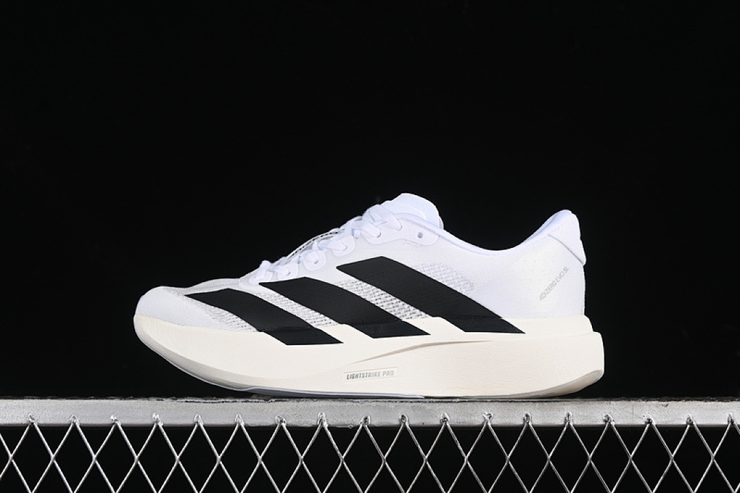 Adidas [JH6206]-[ADIZERO EVO SL CLOUD WHITE/CORE BLACK/CLOUD WHITE]-[WOMAN:36-39]-[MAN:40-45] - Image 2