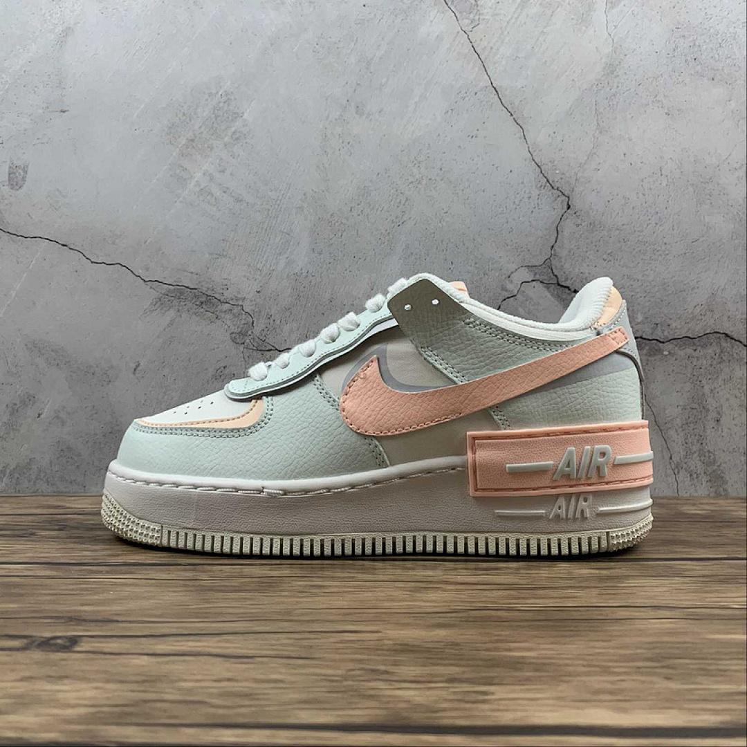 Nike Nike AIR FORCE 1 SHADOW SAIL/CRIMSON TINT/PHOTON DUST/BARELY GREEN · CU8591-104, photo 1