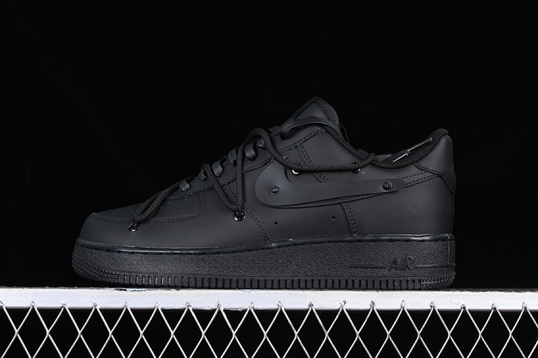 Nike [DD8959-001]-[AIR FORCE 1 07 LOW TRIPLE BLACK/BLACK/BLACK]-[WOMAN:35.5-39]-[MAN:40-45], photo 1