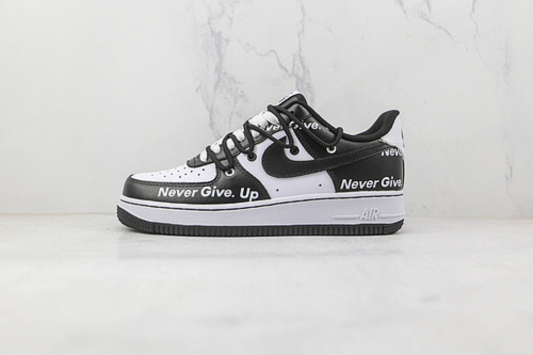 Nike Nike AIR FORCE 1 LOW 07 NEVER GIVE UP BLACK/BLACK/WHITE · CV1724-104, photo 1