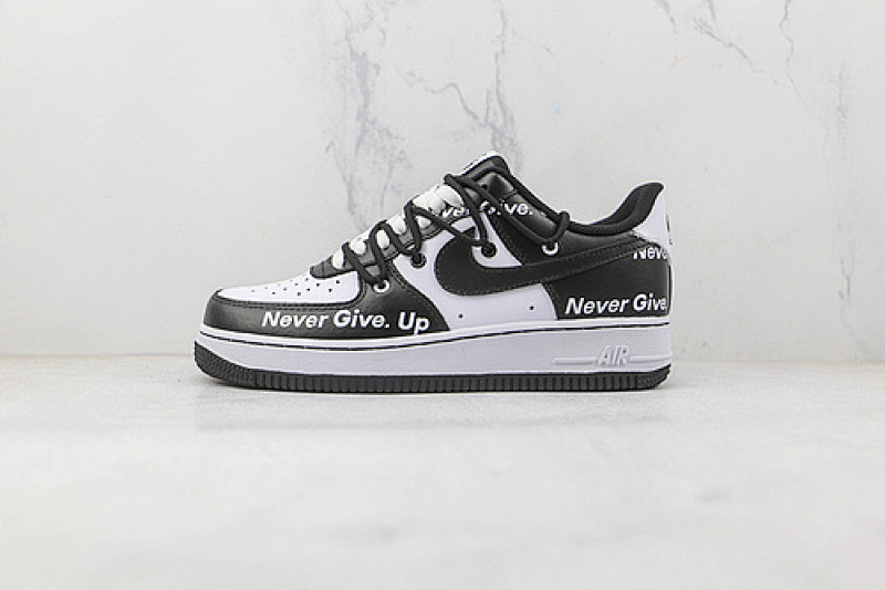 Nike Nike AIR FORCE 1 LOW 07 NEVER GIVE UP BLACK/BLACK/WHITE · CV1724-104, photo 1