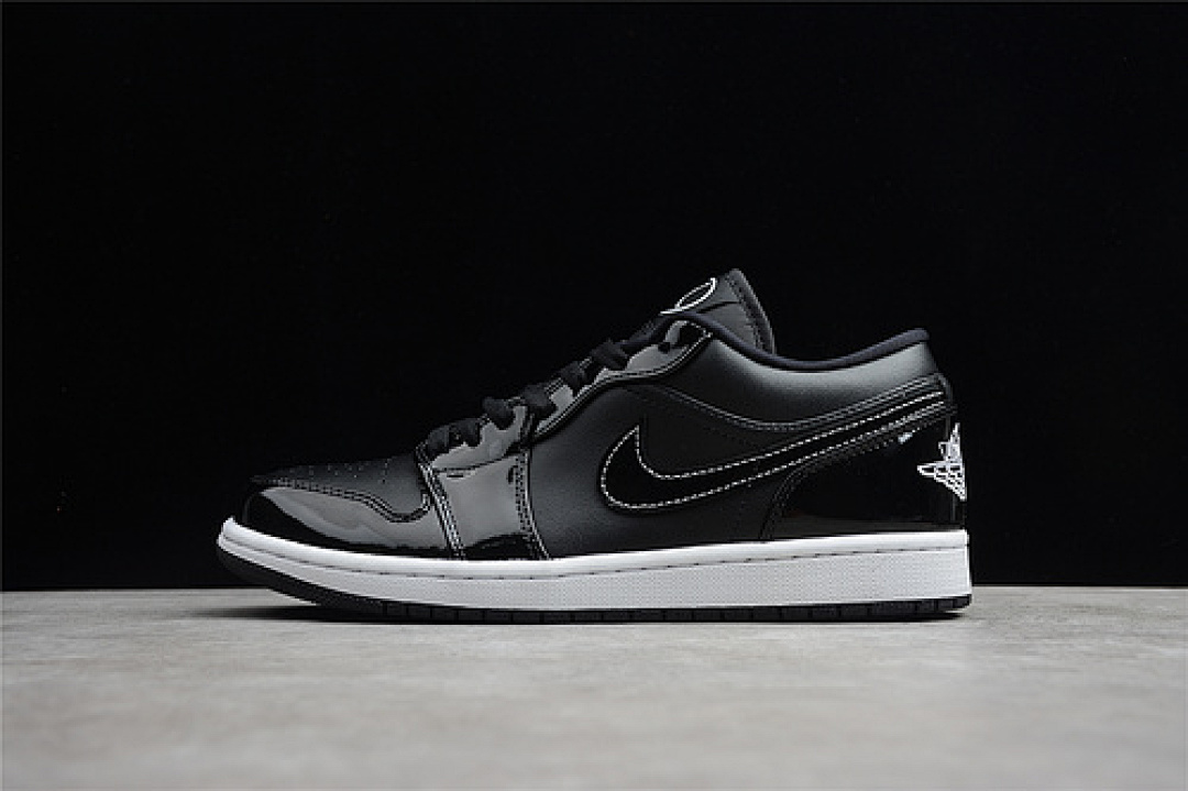 Jordan AIR Jordan 1 LOW ALL STAR 2021 BLACK/BLACK/WHITE · DD1650-001, photo 1