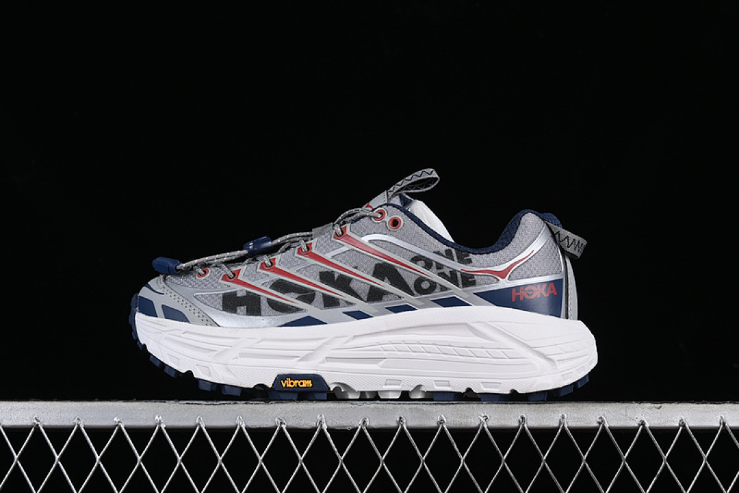 Hoka [1141572 LOSP]-[HOKA MAFATE THREE 2 WHITE/GREY/BLUE]-[WOMAN:36-39]-[MAN:40-45] - Image 2