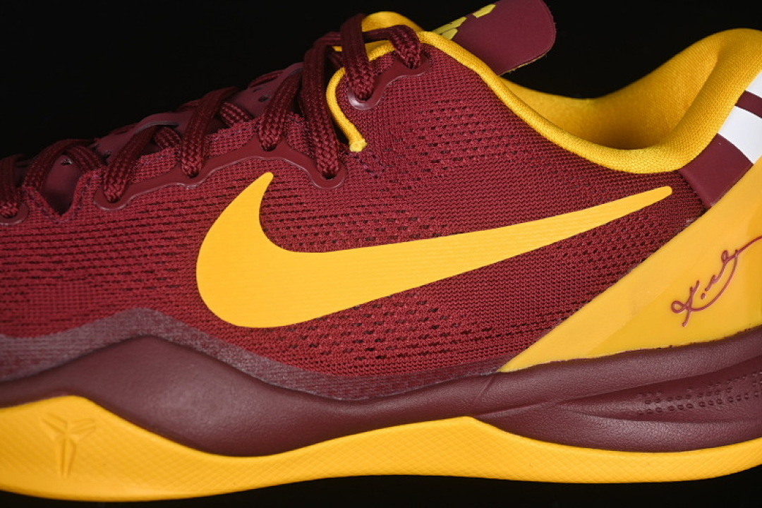 Nike [KOBE 8 SYSTEM MEN'S PRACTICAL BASKETBALL SHOES RED/ORANGE]-[MAN:40-48.5] - Image 6