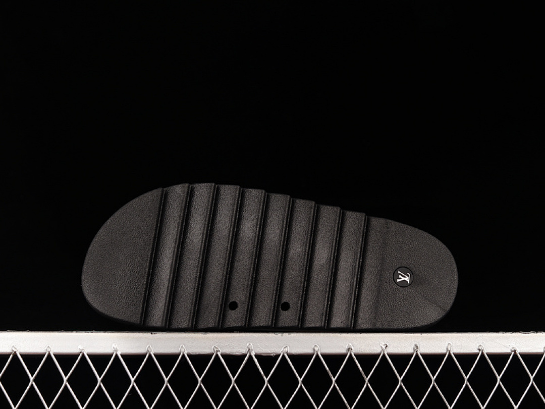 Louis Vuitton [L*V TREND CLASSIC SLIPPERS BLACK/BLACK/WHITE]-[WOMAN:35-39]-[MAN:40-45] - Image 11