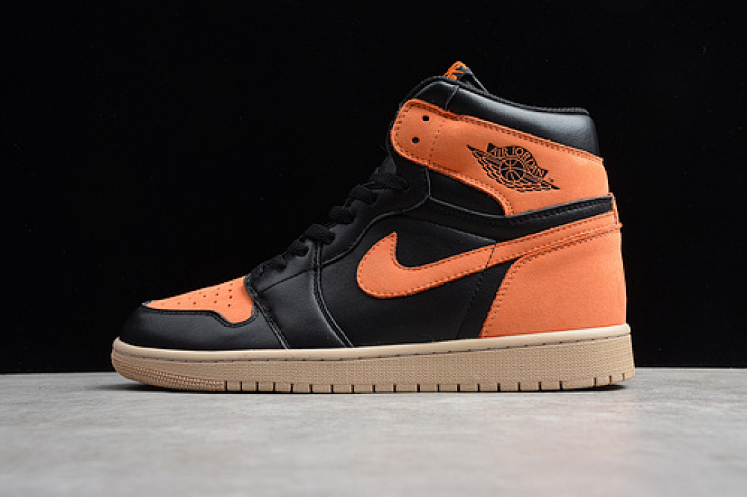 Jordan [555088-028]-[AIR JORDAN 1 HIGH OG SHATTERED BACKBOARD 3.0 BLACK/ORANGE]-[MAN:39-45], photo 1