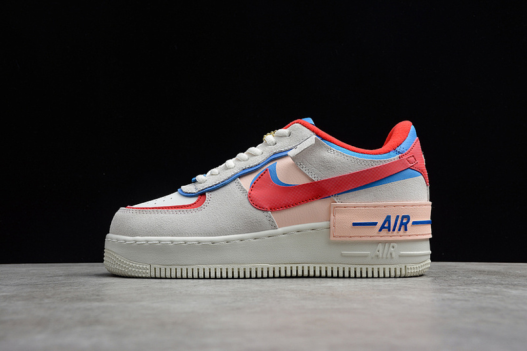 Nike Nike AIR FORCE 1 SHADOW SAIL/PHOTO BLUE/ROYAL BLUE/UNIVERSITY RED · CU8591-100, photo 1