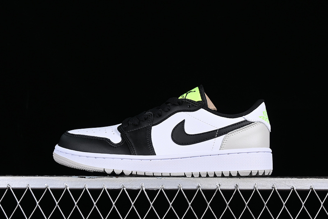 Jordan [DD9315-108]-[AIR JORDAN 1 LOW GOLF WHITE/BLACK/PHANTOM/VOLT]-[UNISEX:35.5-47.5], photo 1
