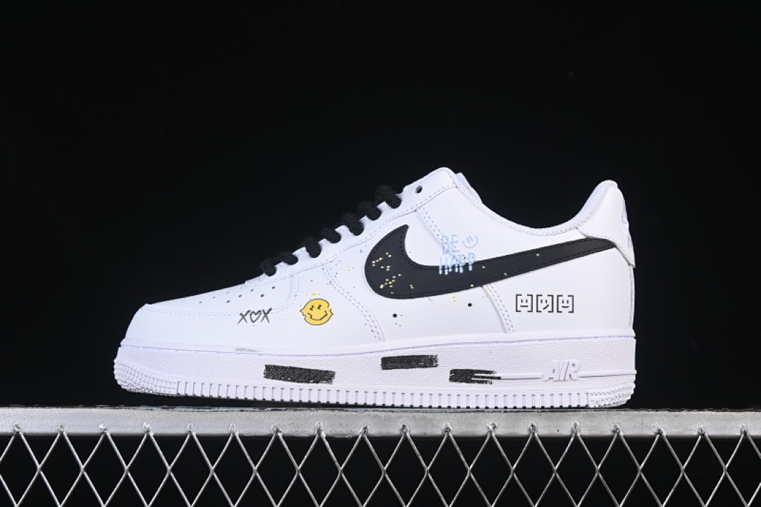 Nike [ZH0316-104]-[AIR FORCE 1 07 LOW VIBE WHITE/BLACK]-[WOMAN:36-39]-[MAN:40-45] - Image 2