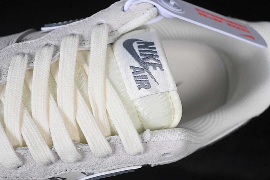 Nike [JP8028-071]-[AIR FORCE 1 07 LOW CASUAL SNEAKERS WHITE/DARK GRAY]-[WOMAN:36-39]-[MAN:40-45] - Image 8