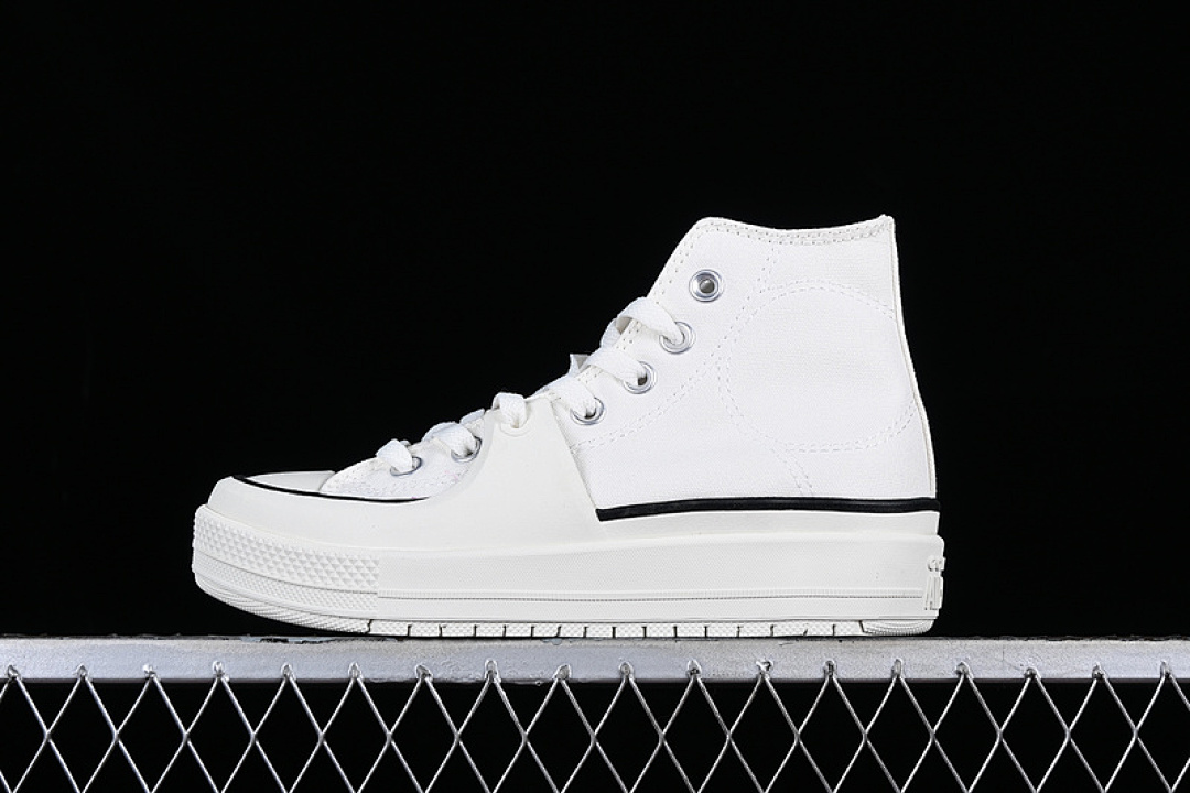 Converse Converse CHUCK TAYLOR ALL STAR HIGH CONSTRUCT VINTAGE WHITE/BLACK/EGRET · A02832C, photo 1