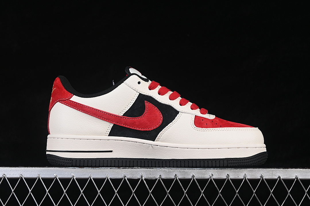 Nike [XD0028-011]-[AIR FORCE 1 07 LOW WHITE/RED/BLACK]-[WOMAN:36-39]-[MAN:40-45] - Image 16