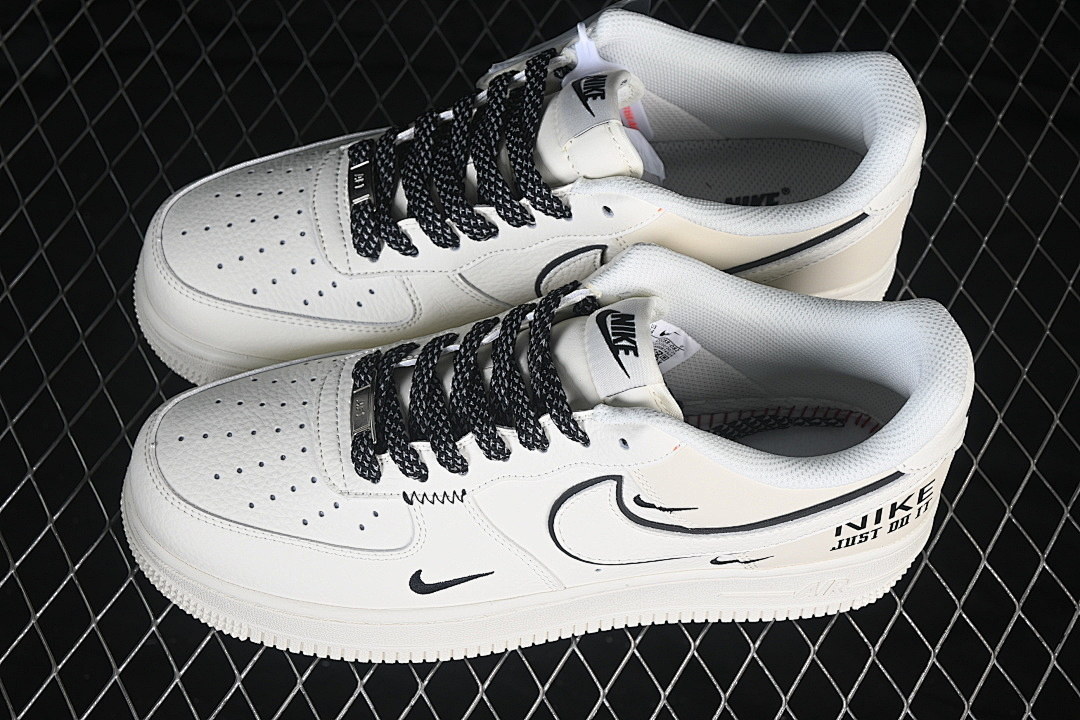 Nike [MM5288-082]-[AIR FORCE 1 07 LOW CASUAL SNEAKERS BEIGE/BEIGE/BEIGE]-[WOMAN:36-39.5]-[MAN:40-45] - Image 11