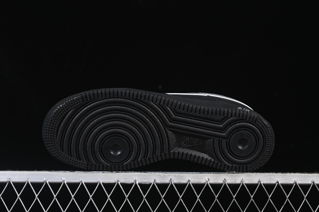 Nike [ZH0316-125]-[AIR FORCE 1 07 LOW SILVER/BLACK]-[WOMAN:36-39]-[MAN:40-45] - Image 14