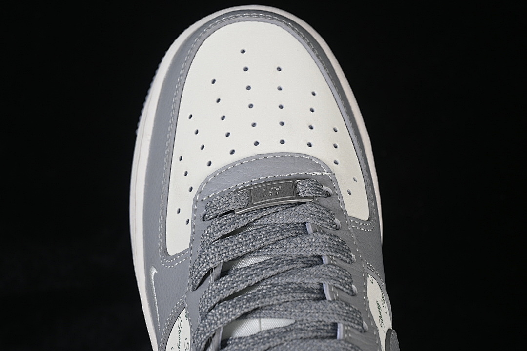 Nike [HH7518-082]-[AIR FORCE 1 07 LOW LOW-TOP CASUAL SNEAKERS WHITE/GREY]-[WOMAN:36-39]-[MAN:40-45] - Image 10