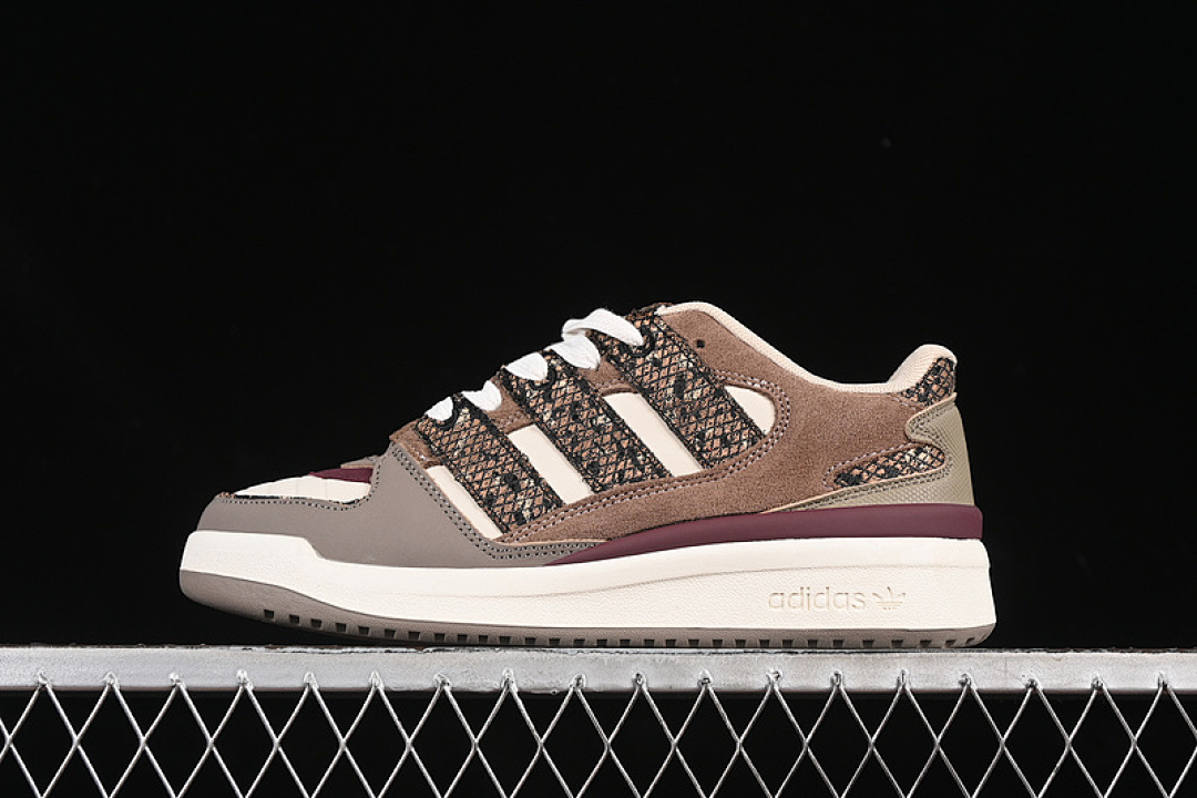 Unbranded [JS3157]-[FORUM 2000 LOW WHITE/BROWN]-[WOMAN:36-39]-[MAN:40-45], photo 1
